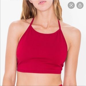 Rare - American Apparel Halter Tie Top